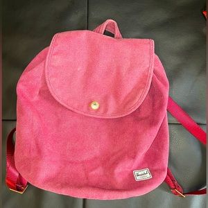 Herschel Reid Mid select series Red/Maroon backpack. EUC